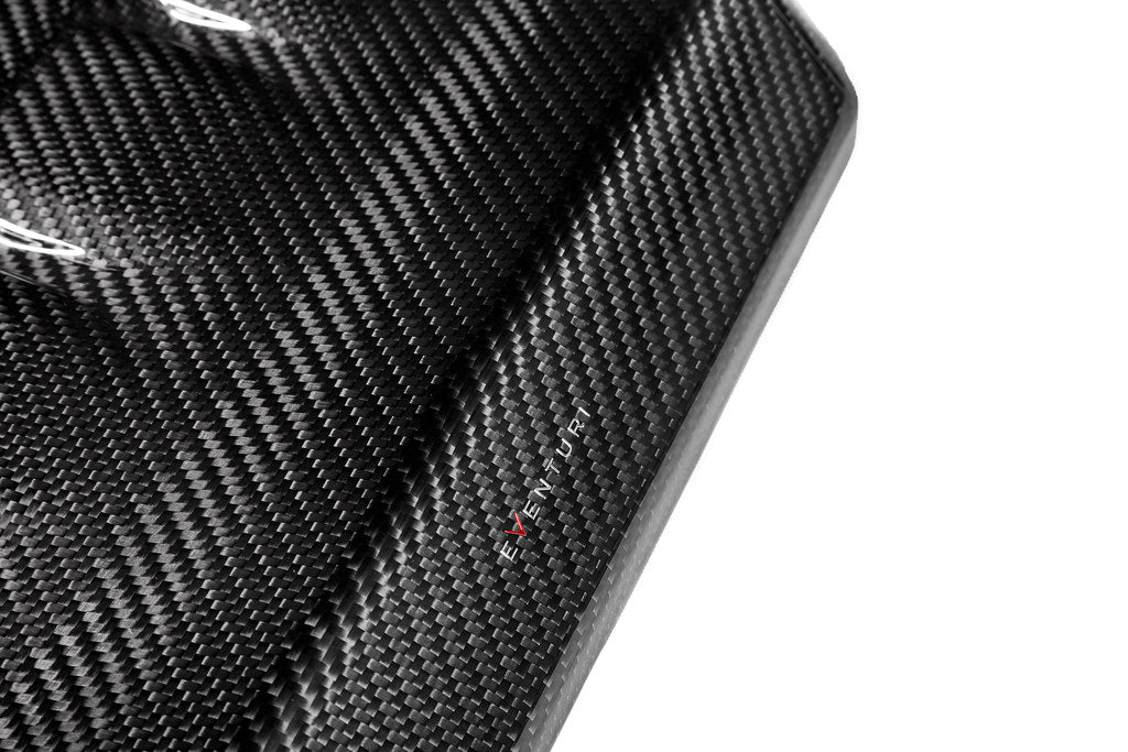 Eventuri Black Carbon Engine Cover - Volkswagen GTI / Golf R (MK8/8.5) 2022+