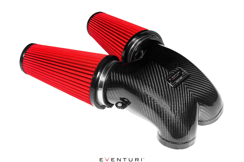Eventuri Black Carbon Fiber Intake System - Various 4.0TFSI Twin Turbo V8 Models 2025+