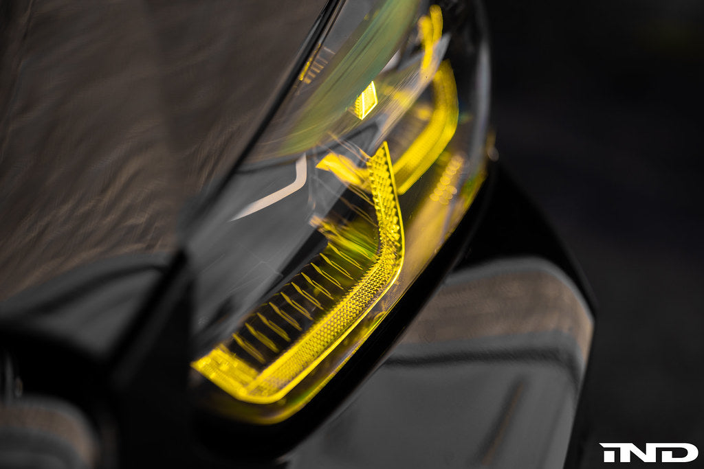 Motorsport+ CSL Style Yellow DRL LED Module Set - BMW X3M (F97) 2020-2024 / X4M (F98) 2020-2025