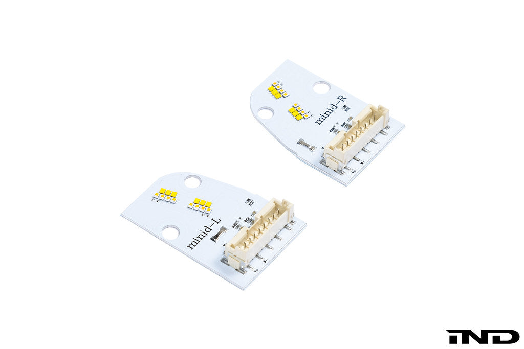 Motorsport+ Race Style Yellow DRL LED Module Set - Mini Cooper (F5x) 2014-2024