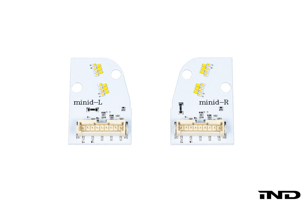 Motorsport+ Race Style Yellow DRL LED Module Set - Mini Cooper (F5x) 2014-2024