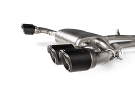 Akrapovic Titanium Slip-On Line Exhaust w/ Carbon Tips - BMW X3 M (F97) / X4 M (F98) 2020-2024