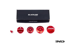 Load image into Gallery viewer, Goldenwrench Blackline Performance Billet Edition Red Cap Set - Toyota GR Corolla (E210) 2023+