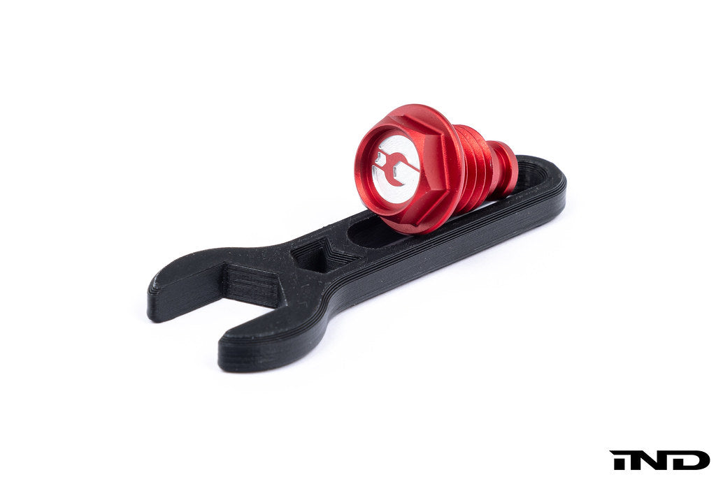 Goldenwrench Blackline Performance Billet Edition Red Cap Set - Toyota GR Corolla (E210) 2023+