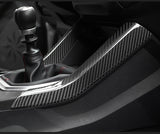 JDMuscle Tanso Dry Carbon Fiber Center Console Side Trim Covers - Subaru WRX 2022-2025