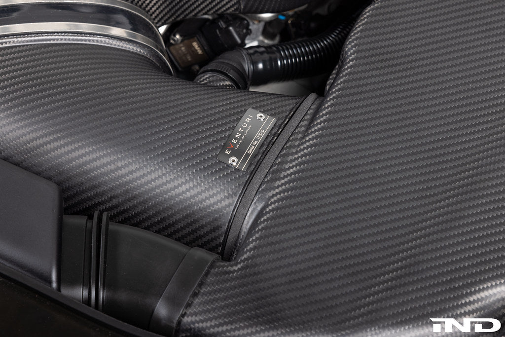 Eventuri Matte Carbon Fiber Intake System - BMW M3 (E9x) 2008-2013