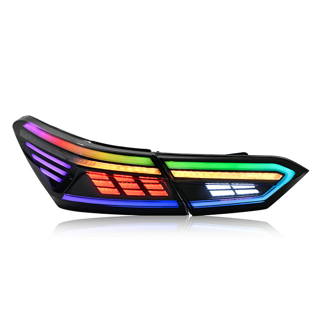 Invoke Concepts XSE/XLE Style RGB Tail Lights - Toyota Camry 2018-2024