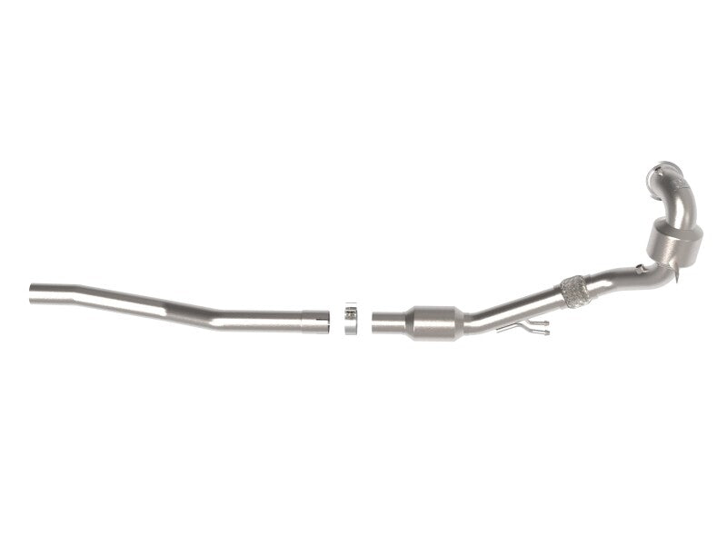 aFe POWER Direct Fit 409 Stainless Steel Catalytic Converter - Volkswagen Golf R 2015-2019 / Audi S3 2015-2020