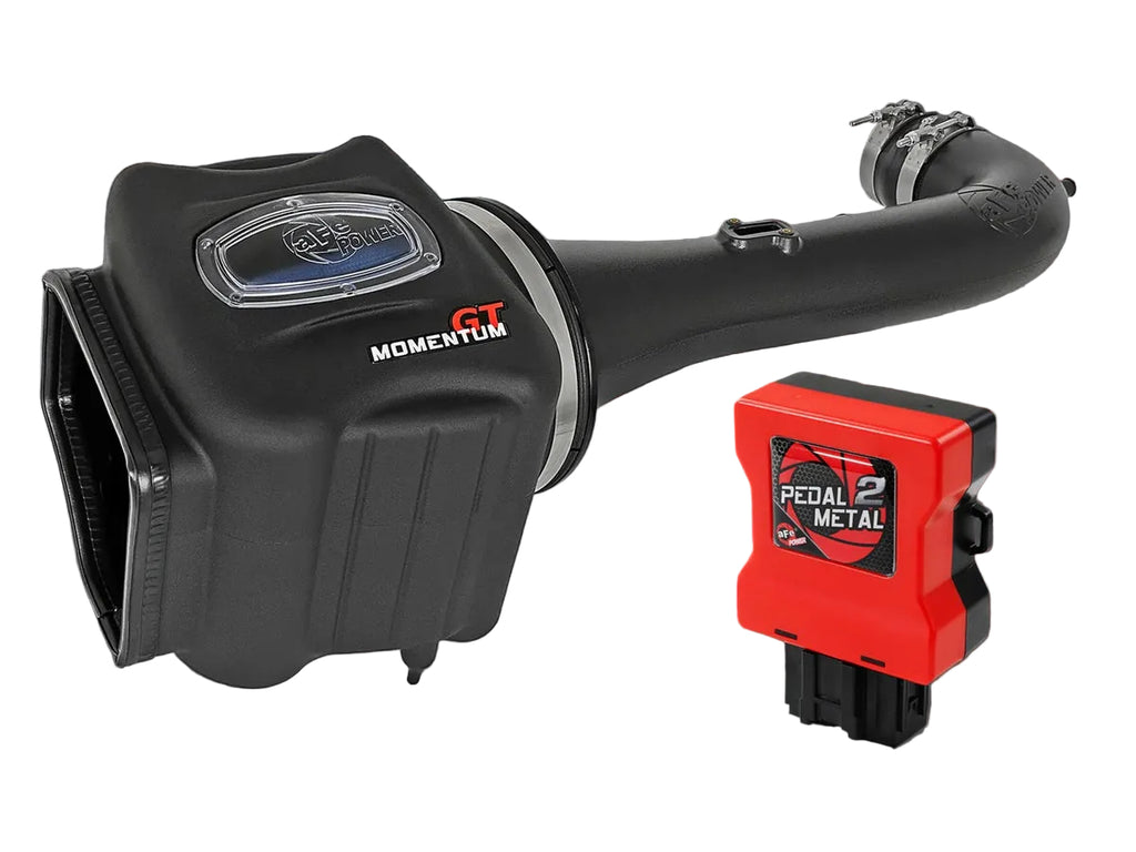 aFe Stage 3 Power Pack (Momentum Intake & P2M Throttle Enhancer) - GM Trucks/SUV 5.3L/6.2L 2014-2019
