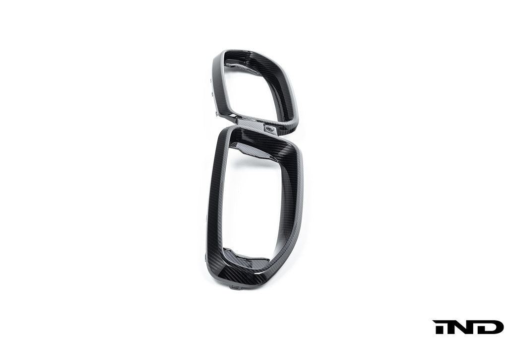 TREVORA Pre-preg Carbon Fiber Front Grille - BMW 2-Series (G42) 2022+