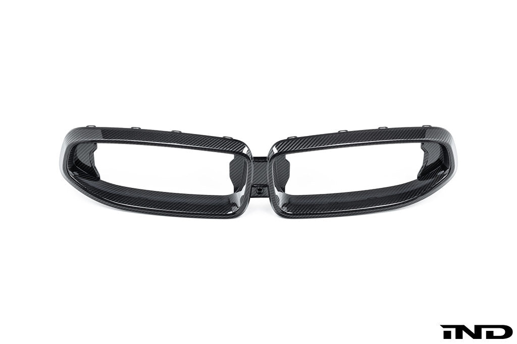 TREVORA Pre-preg Carbon Fiber Front Grille - BMW 2-Series (G42) 2022+