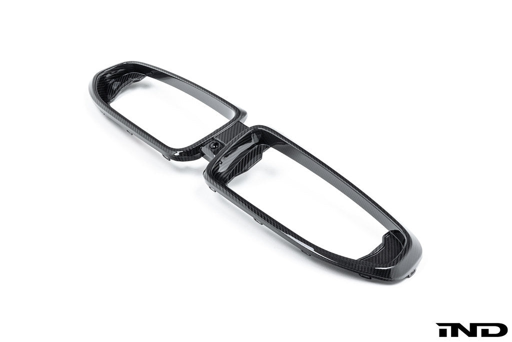 TREVORA Pre-preg Carbon Fiber Front Grille - BMW 2-Series (G42) 2022+