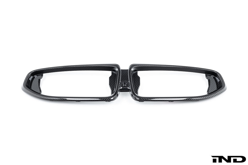 TREVORA Pre-preg Carbon Fiber Front Grille - BMW 2-Series (G42) 2022+