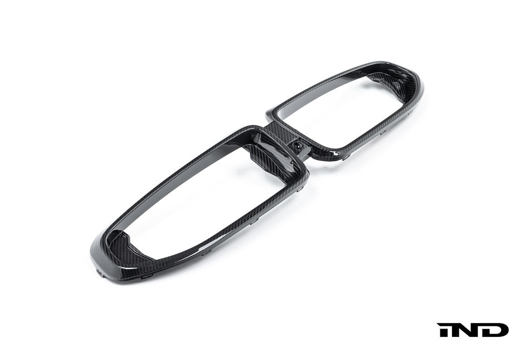 TREVORA Pre-preg Carbon Fiber Front Grille - BMW 2-Series (G42) 2022+