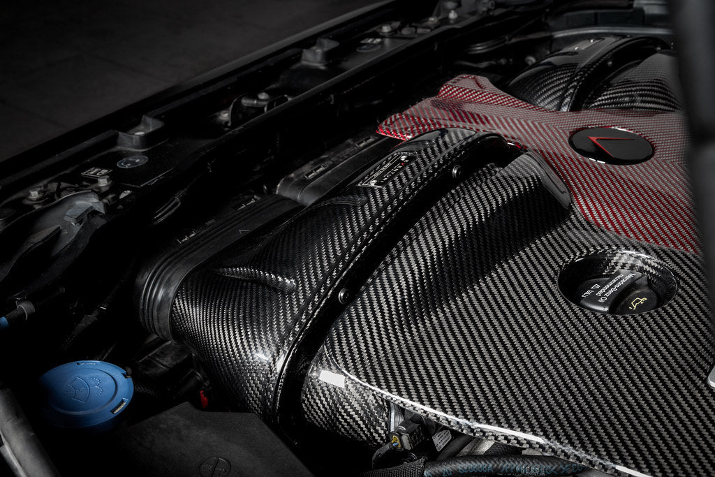 Eventuri Black Carbon Fiber Intake + Engine Cover - Mercedes G63 AMG 2019-2024