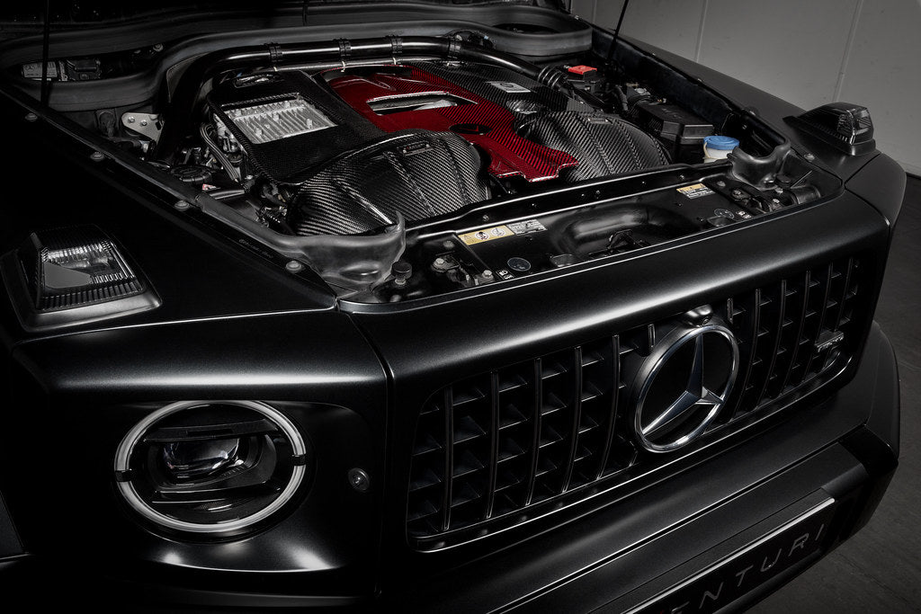 Eventuri Black Carbon Fiber Intake + Engine Cover - Mercedes G63 AMG 2019-2024