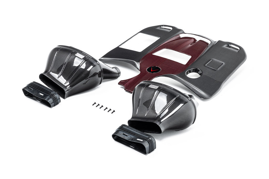 Eventuri Black Carbon Fiber Intake + Engine Cover - Mercedes G63 AMG 2019-2024