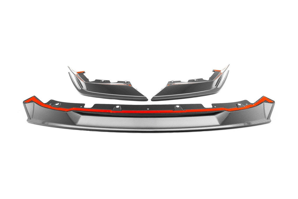 TREVORA Carbon Fiber PR-1 Front Splitter - BMW M5 / M5 Touring (G90/G99) 2025-2027