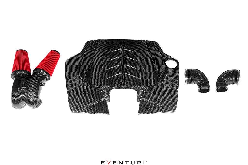 Eventuri Black Carbon Fiber Intake System - Various 4.0TFSI Twin Turbo V8 Models 2025+