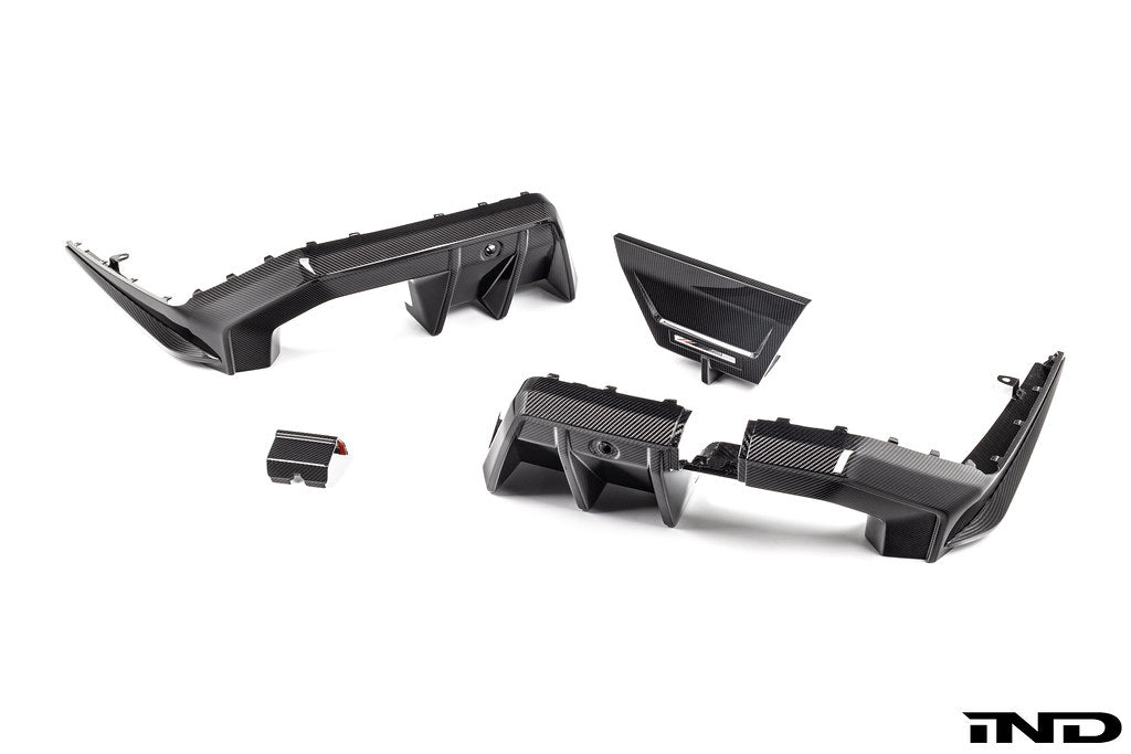 TREVORA Carbon Fiber PR-1 Rear Diffuser - BMW M5 / M5 Touring (G90/G99) 2025-2027