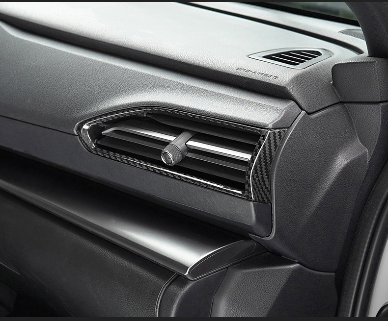 JDMuscle Tanso Dry Carbon Fiber AC Vents Covers 6 Piece - Subaru WRX 2022-2025