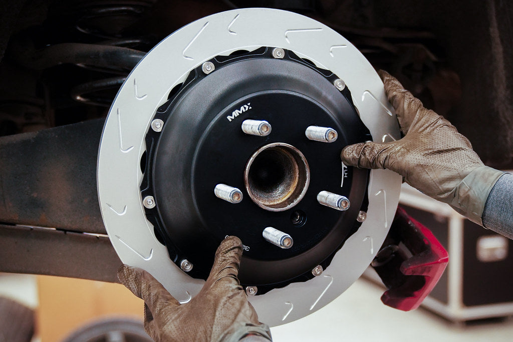 MMX Performance 2-Piece 325mm Rear Rotors - Mini Cooper JCW (F5x) 2015-2024