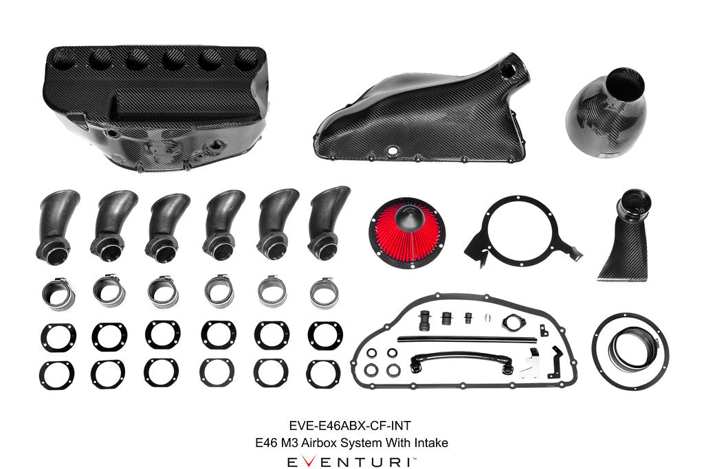 Eventuri Hybrid Carbon Airbox System - BMW M3 (E46) 2001-2006