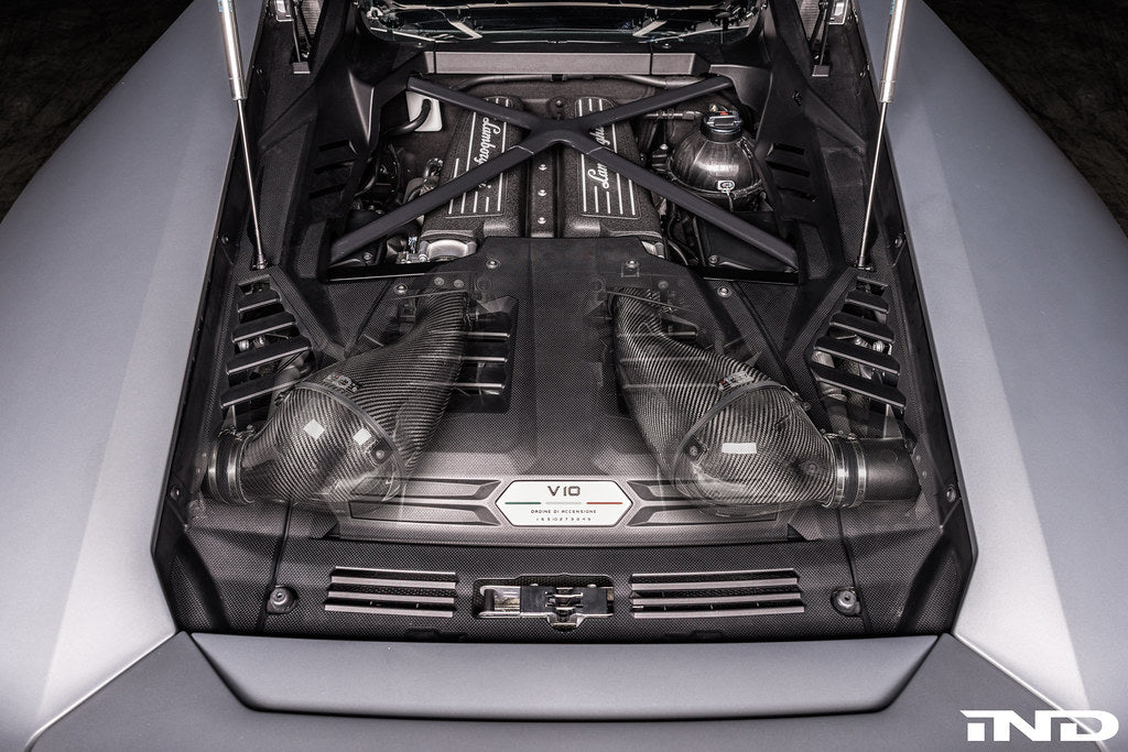Eventuri Black Carbon Fiber Intake - Lamborghini Huracan EVO / STO 2020-2024