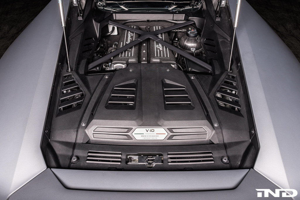 Eventuri Black Carbon Fiber Intake - Lamborghini Huracan EVO / STO 2020-2024