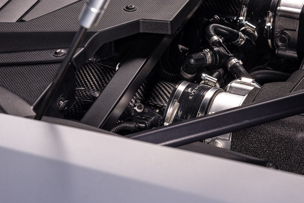 Eventuri Black Carbon Fiber Intake - Lamborghini Huracan EVO / STO 2020-2024