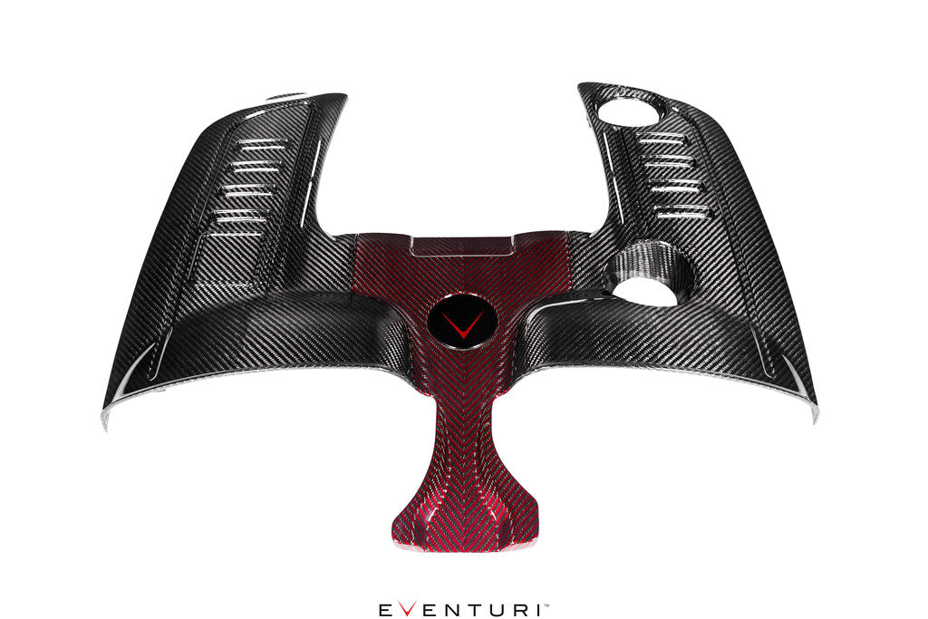 Eventuri Black Carbon Fiber Intake + Engine Cover - Mercedes G63 AMG (W465) 2025+