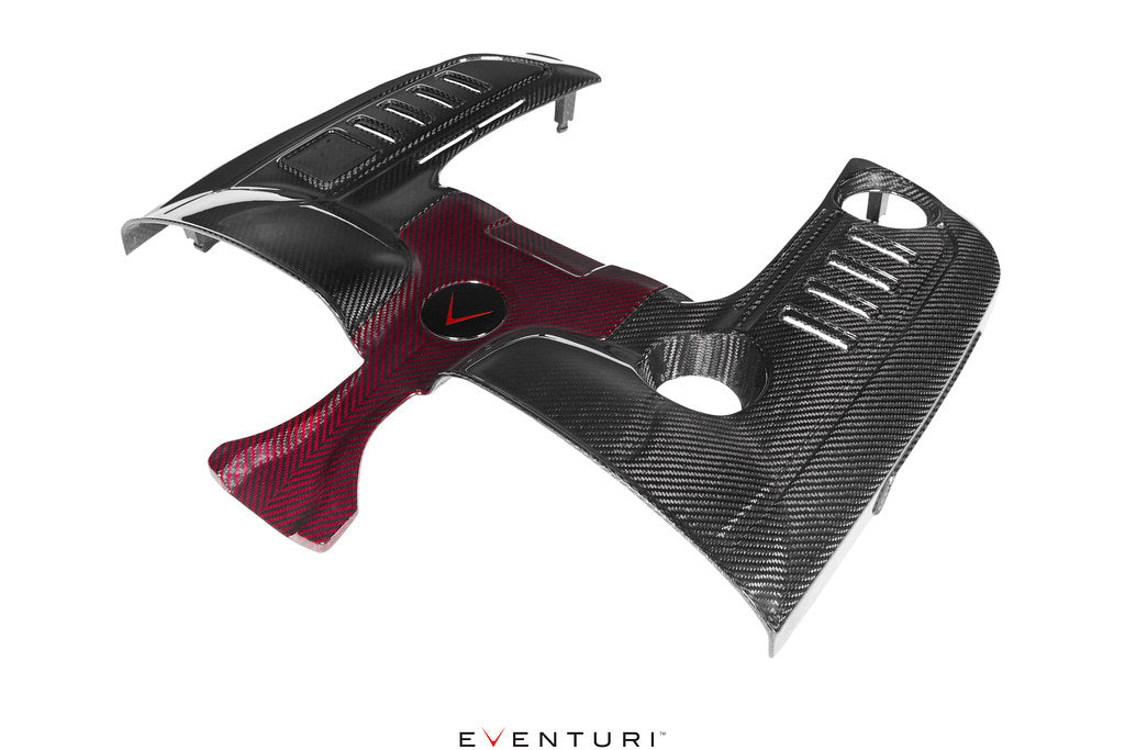 Eventuri Black Carbon Fiber Intake + Engine Cover - Mercedes G63 AMG (W465) 2025+