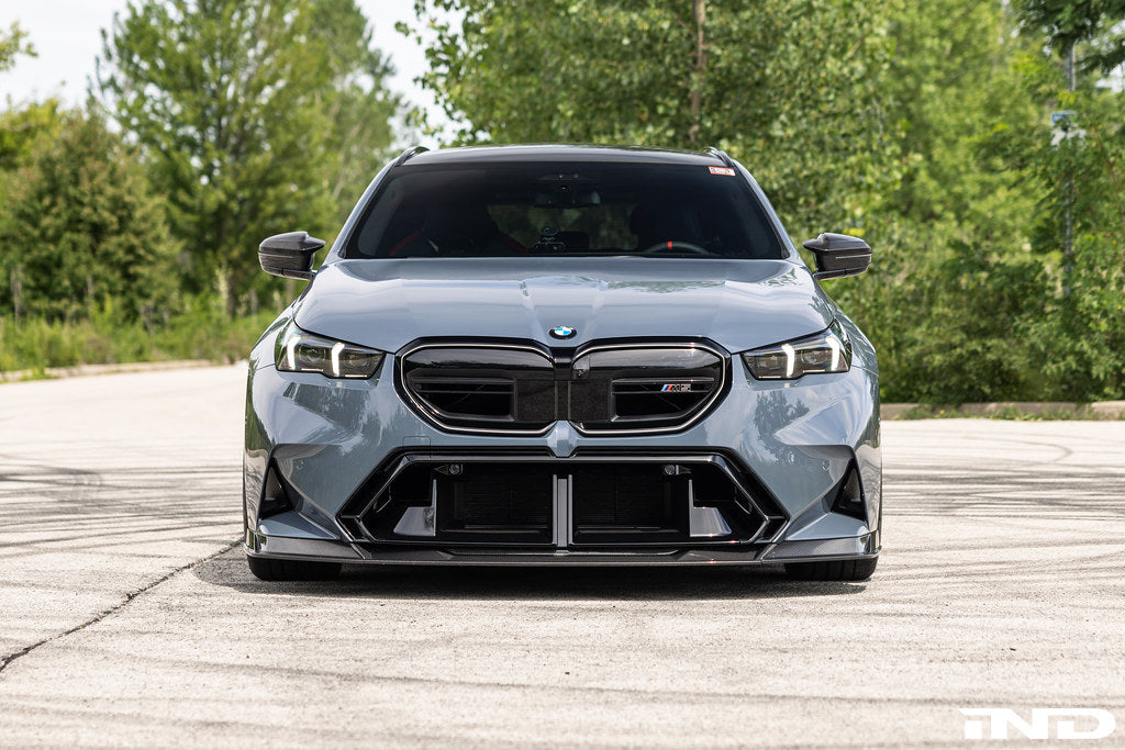 TREVORA Carbon Fiber PR-1 Front Splitter - BMW M5 / M5 Touring (G90/G99) 2025-2027