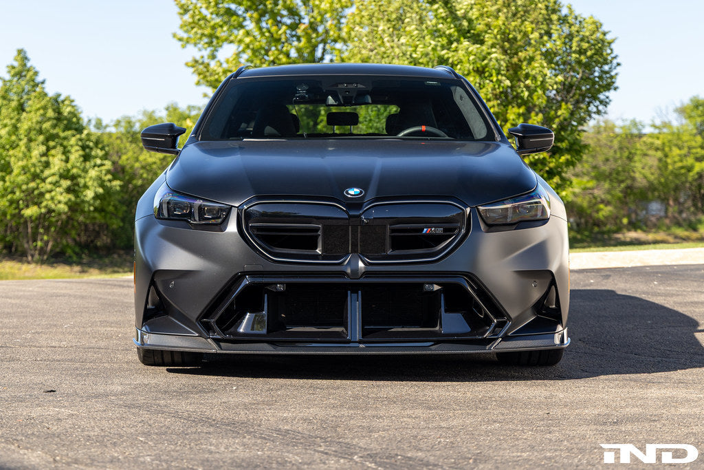 TREVORA Carbon Fiber PR-1 Front Splitter - BMW M5 / M5 Touring (G90/G99) 2025-2027