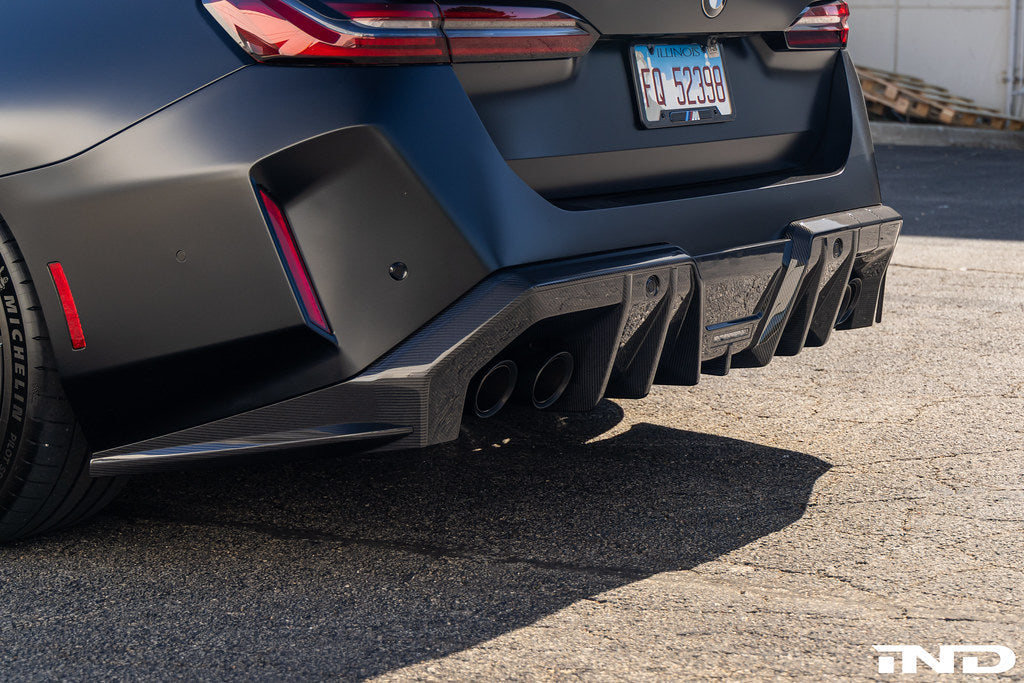 TREVORA Carbon Fiber PR-1 Rear Diffuser - BMW M5 / M5 Touring (G90/G99) 2025-2027