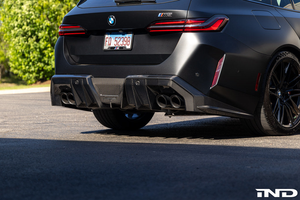 TREVORA Carbon Fiber PR-1 Rear Diffuser - BMW M5 / M5 Touring (G90/G99) 2025-2027