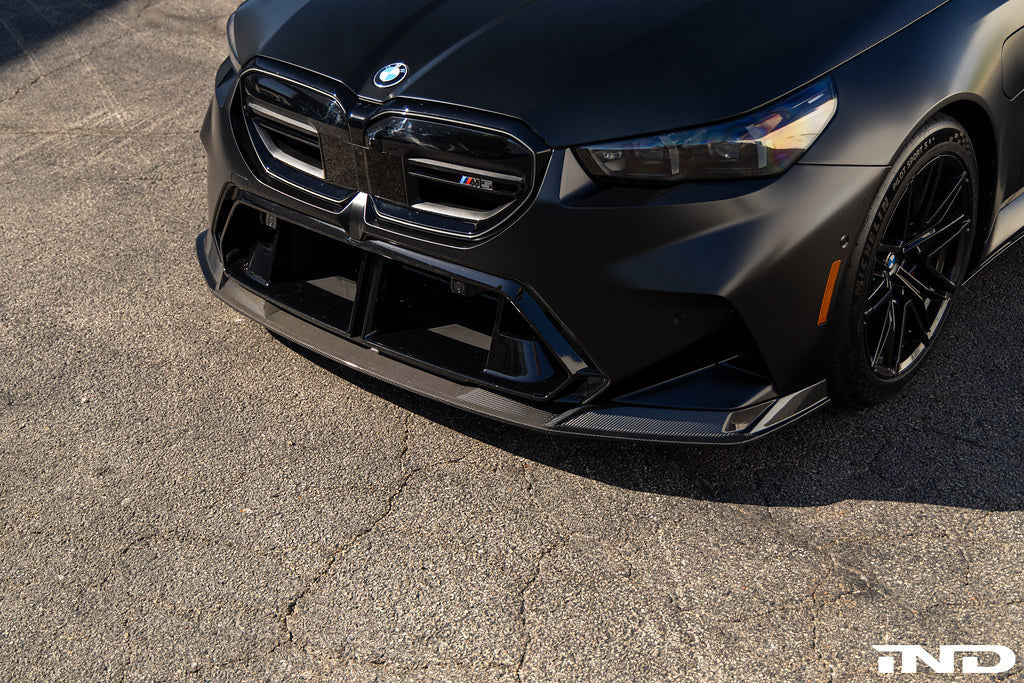 TREVORA Carbon Fiber PR-1 Front Splitter - BMW M5 / M5 Touring (G90/G99) 2025-2027