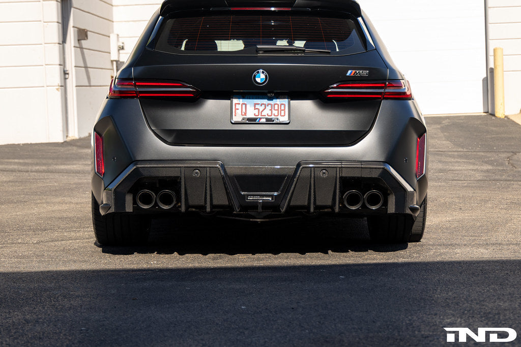 TREVORA Carbon Fiber PR-1 Rear Diffuser - BMW M5 / M5 Touring (G90/G99) 2025-2027