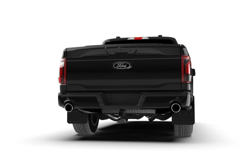 Rally Armor Black UR Mudflaps w/Metallic Black Logo - Ford F-150 2021-2025