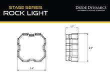 Load image into Gallery viewer, Diode Dynamics Stage Series Rock Light Magnet Mount Adapter Kit (one)