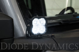 Diode Dynamics Stage Series SS3 White Combo Sport Backlit Ditch Light Kit - Ford Bronco 2021-2025