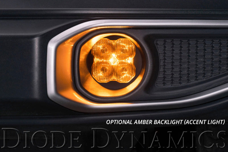 Diode Dynamics SS3 LED Pod Max Type A Led Fog Light Kit [Yellow SAE Fog] - Multiple Fitments