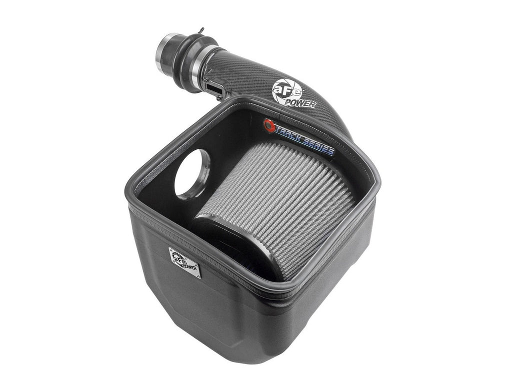 aFe Track Series Carbon Fiber Intake System w/Pro DRY S Filter - Nissan Patrol 4.8L 2019-2023