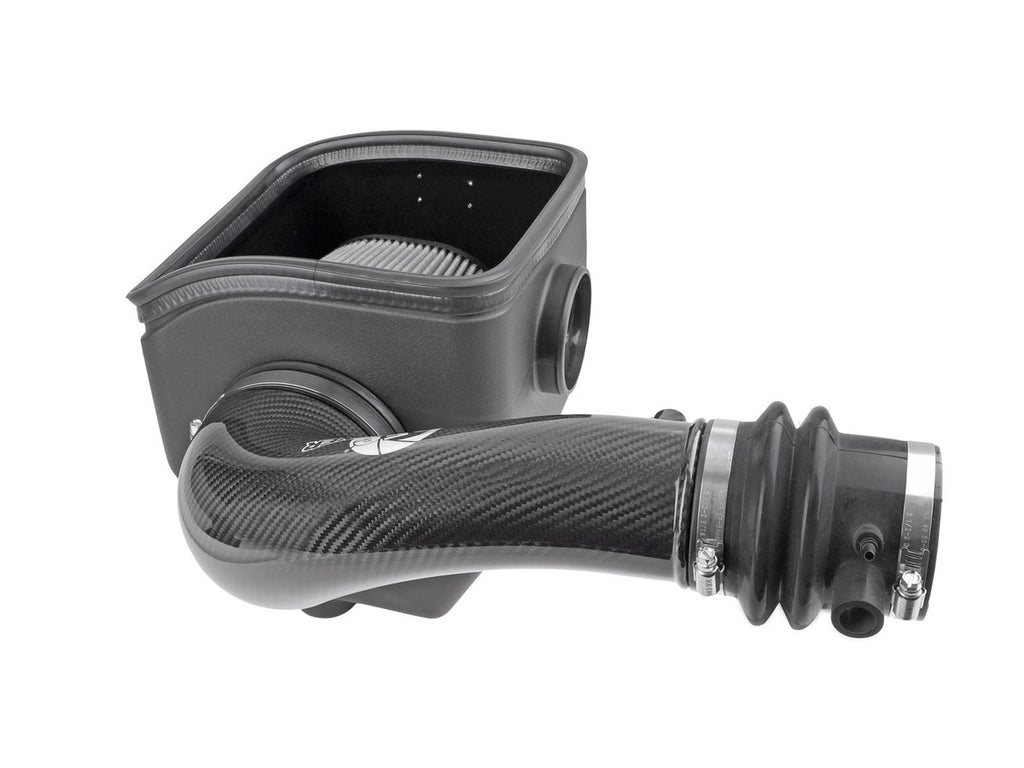 aFe Track Series Carbon Fiber Intake System w/Pro DRY S Filter - Nissan Patrol 4.8L 2019-2023
