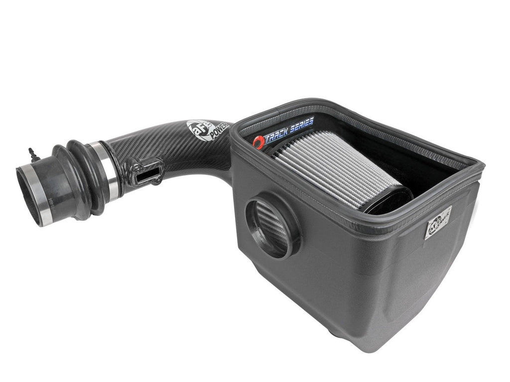 aFe Track Series Carbon Fiber Intake System w/Pro DRY S Filter - Nissan Patrol 4.8L 2019-2023
