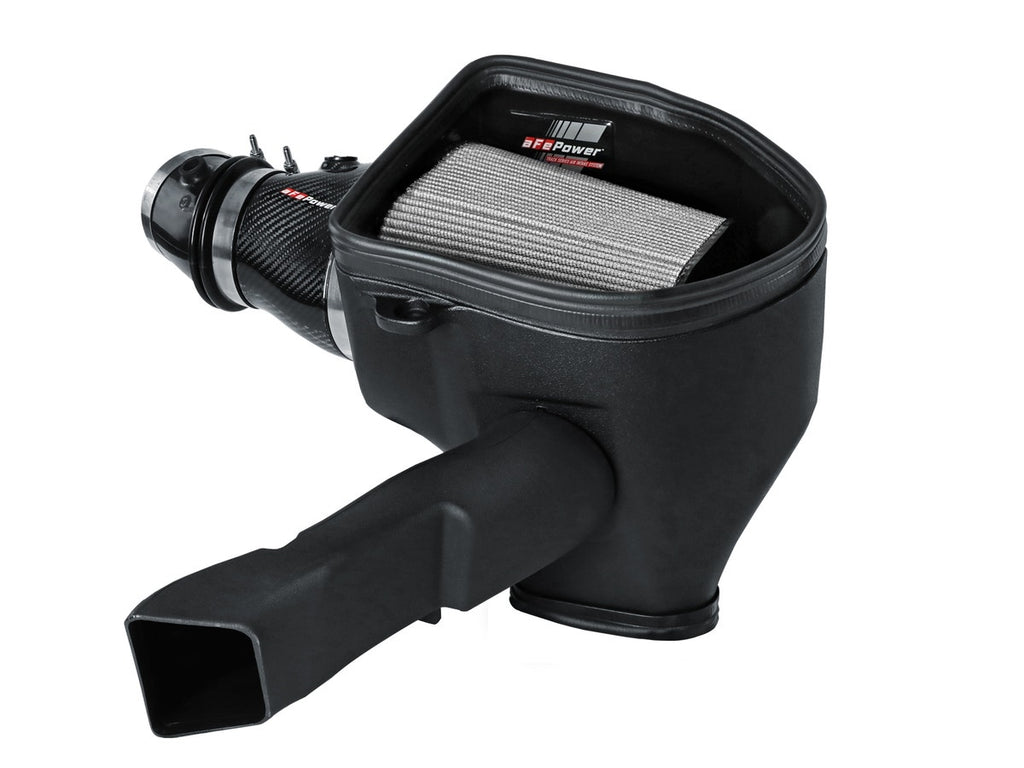 aFe Track Series Stage 2 Pro Dry S Carbon Fiber Air Intake System - Dodge Charger SRT Hellcat Redeye / Jailbreak 2021-2023