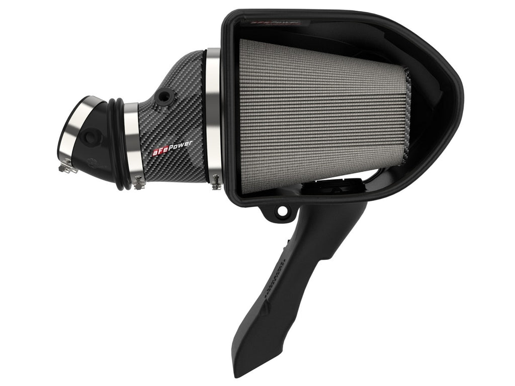aFe Track Series Stage 2 Pro Dry S Carbon Fiber Air Intake System - Dodge Charger SRT Hellcat Redeye / Jailbreak 2021-2023