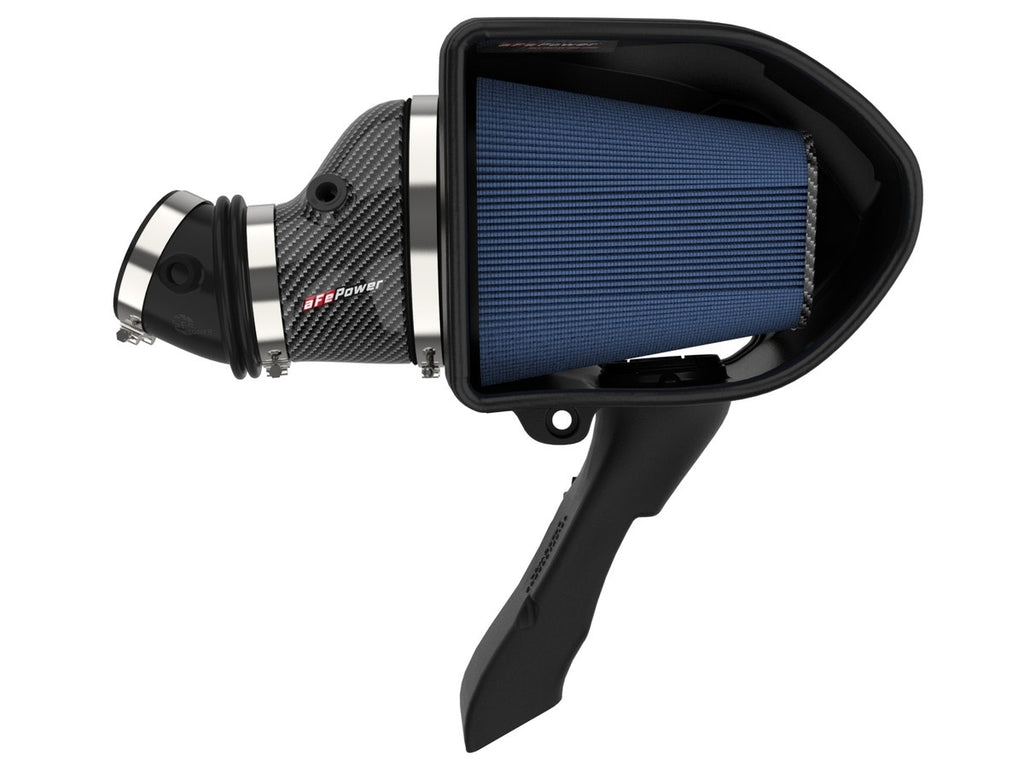 aFe Track Series Stage 2 Carbon Fiber Pro 5R Air Intake System - Dodge Charger SRT Hellcat Redeye 2021-2023 / Jailbreak 2022