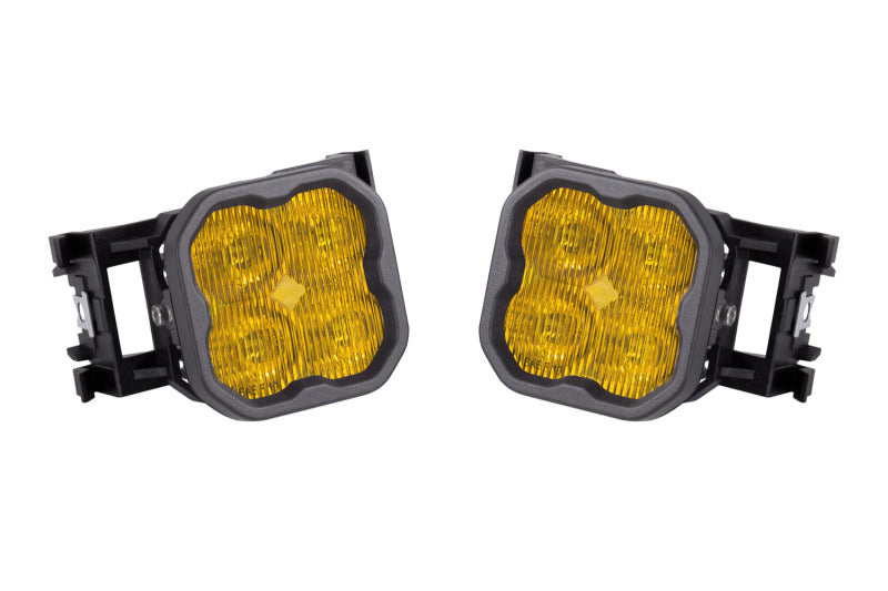 Diode Dynamics SS3 Yellow SAE Sport Type X Fog Light Kit - Multiple Fitments