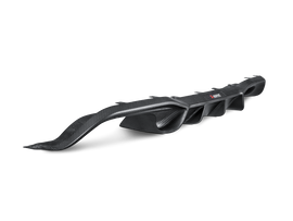 Akrapovic Matte Carbon Fiber Rear Diffuser - BMW M2 (F87) 2016-2018 / M2 Competition 2019-2021 / M2 CS 2020-2021 (F87N)